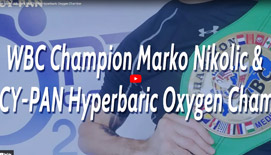 WBC אלוף מרקו Nikolic & MACY-PAN חמצן בלחץ גבוה תא